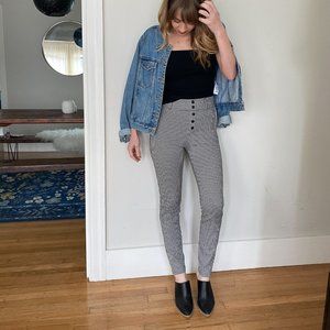 Zara Checkered Leggings